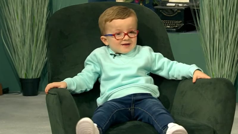 From TikTok to Tinseltown - Jacob, seen here on RTÉ's Today show in 2022