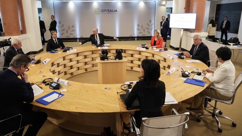 Tá airí gnóthaí eachtracha thíortha an G7 ag moladh "do na páirtithe ar fad" sa mheánoirthear oibriú lena chéile chun scaipeadh an fhoréigin a chosc