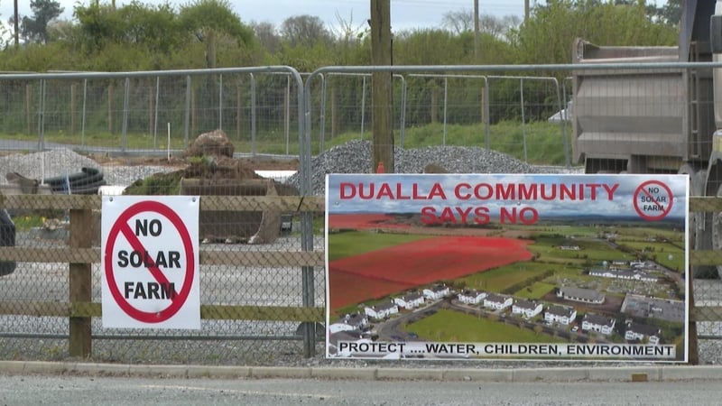 The plans to develop the farm on a 129-hectare site on the outskirts of the village were lodged last month