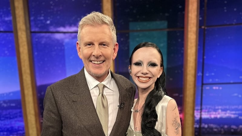 Patrick Kielty with Bambie Thug