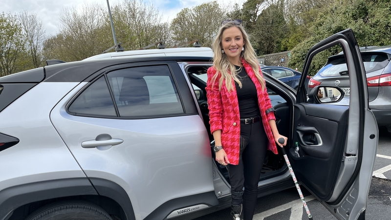 Nikki Bradley is a disability advocate who lost a leg to cancer when she was 16