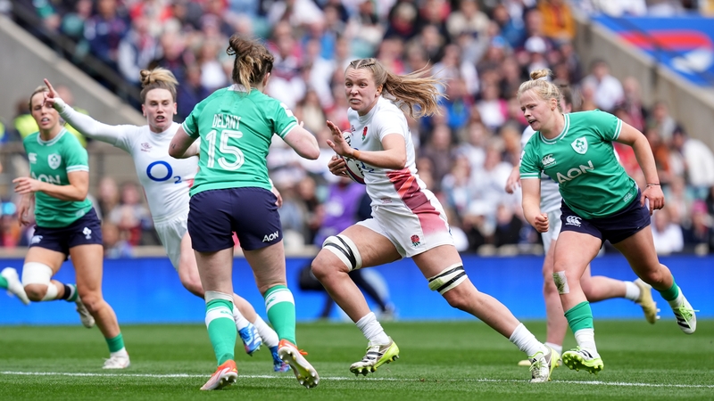 Zoe Aldcroft in action against Ireland in 2024
