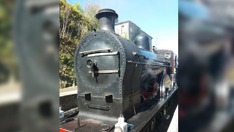 The steam train service runs between Dublin and Co Wexford