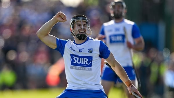 Waterford's Jamie Barron celebrates