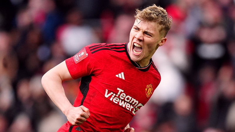 Rasmus Hojlund has scored 26 goals in 95 appearances for Manchester United