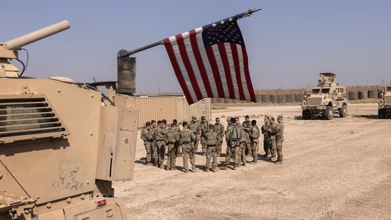 The United States has some 2,500 troops in Iraq and 900 in Syria