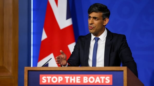Rishi Sunak has said the deportation flights will start within 12 weeks
