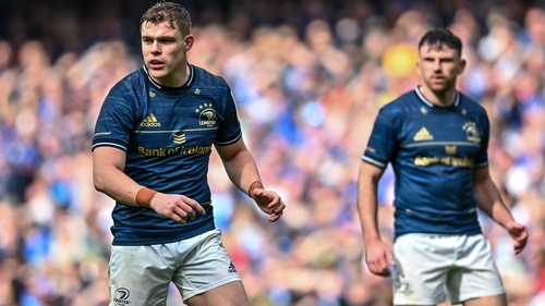 Garry Ringrose (l) and Hugo Keenan are rehabbing from injuries