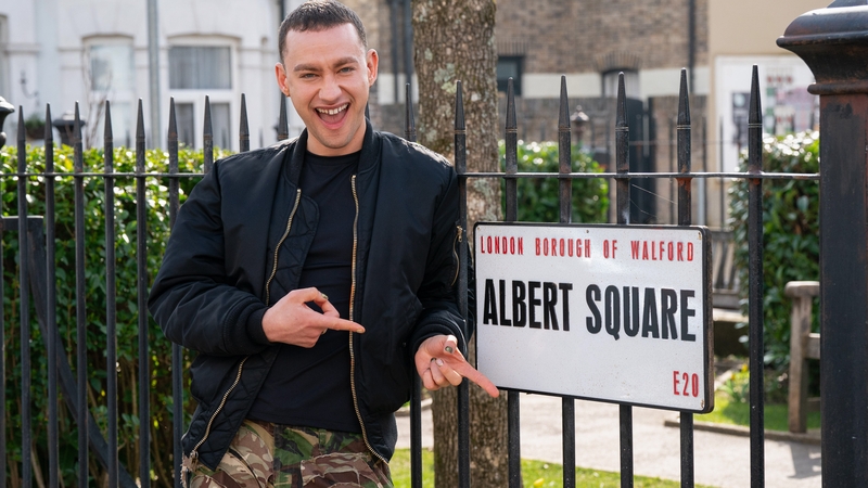 Olly Alexander - "I wanted to surprise my mum, as it's her favourite show, but I guess the cat is out of the bag now. She's gonna love it!"