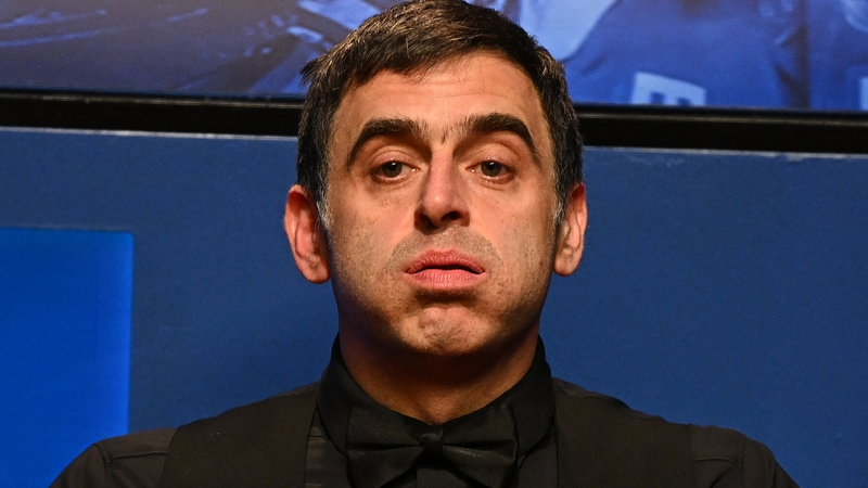 Ronnie O'Sullivan won his first World Championship in 2001