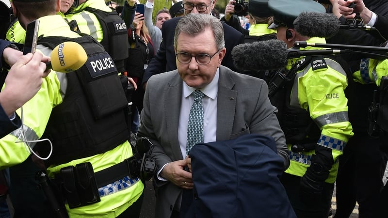 Jeffrey Donaldson stepped down as DUP leader after being charged with historical sexual offences
