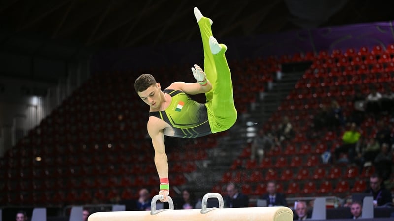 Rhys McClenaghan will go for gold in the pommel horse