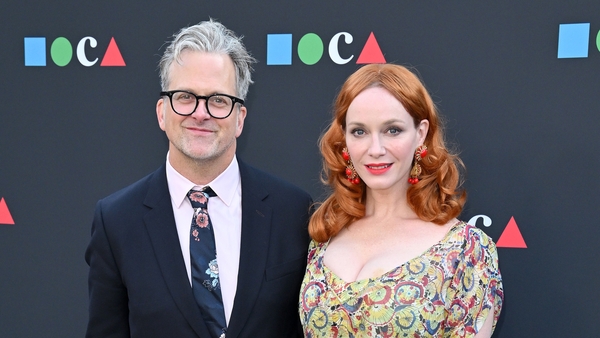 George Bianchini and Christina Hendricks have tied the knot