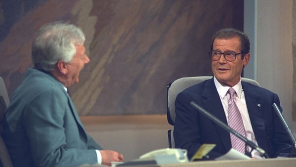 Gay Byrne and Roger Moore (1994)