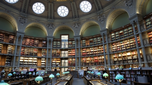 A general view of the French National Library
