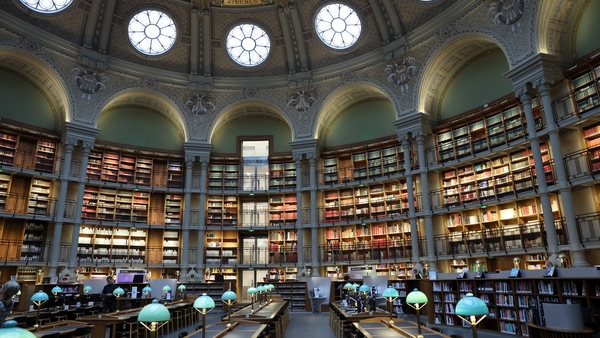 A general view of the French National Library
