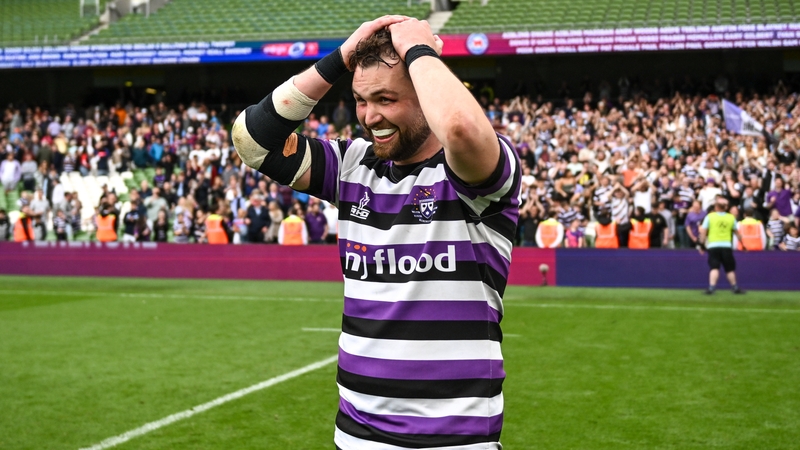 Harrison Brewer is looking to captain Terenure College to back-to-back titles