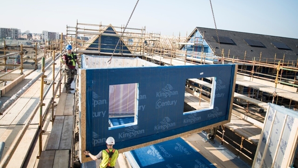Kingspan said group sales rose by 9% to €2.1 billion in the first quarter of 2025