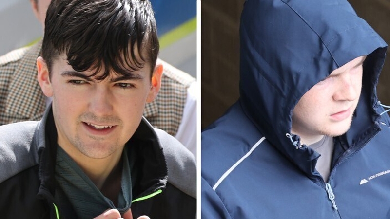 Connor Rafferty agus Anthony Delappe