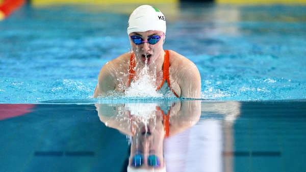 Ellen Keane won silver in the 100m breaststroke