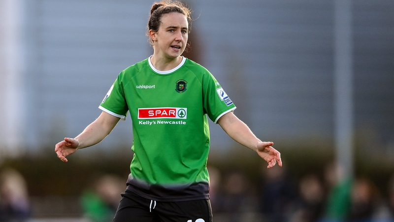 Karen Duggan dropped into defence for Peamount during their scoreless draw with Galway