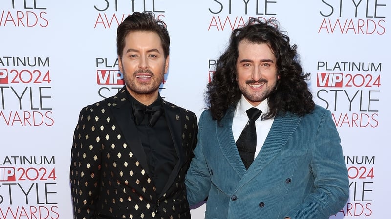 TV presenter Brian Dowling and DWTS judge Arthur Gourounlian have welcomed their second child