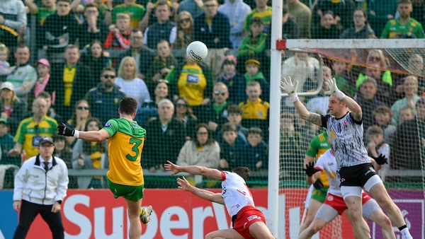 Donegal came out on top with 34 points scored between the teams