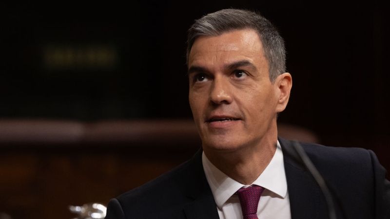 Pedro Sánchez suspended his public duties after a court launched an investigation of his wife (file photo)