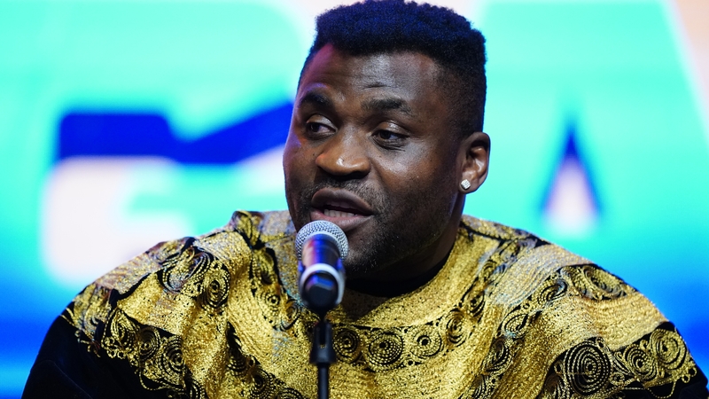 Francis Ngannou shared his grief on social media