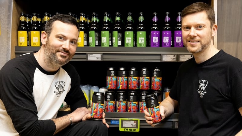 Brothers and co-founders of O Brother Brewing Brian O'Neill and Barry O'Neill