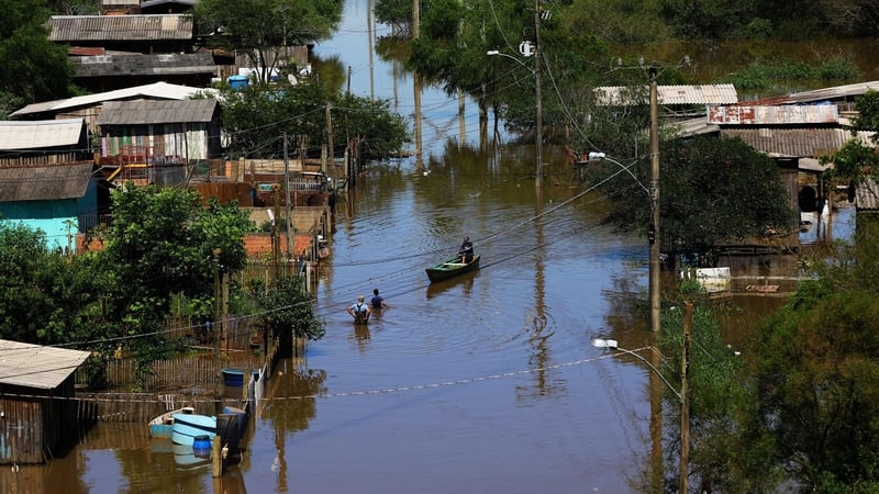 The deluges have displaced some 1,400 people in more than 100 municipalities