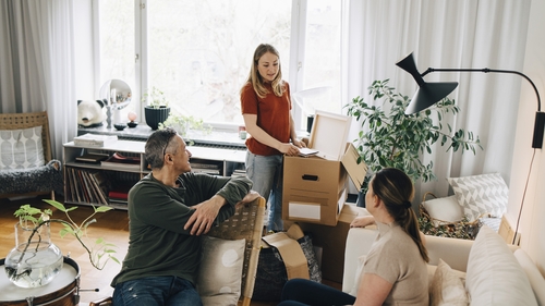 'More than half of respondents (52%) living with a parent felt their parents would not treat them as an adult unless they moved out.' Photo: Getty Images