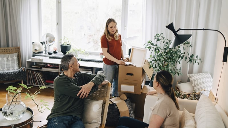 'More than half of respondents (52%) living with a parent felt their parents would not treat them as an adult unless they moved out.' Photo: Getty Images