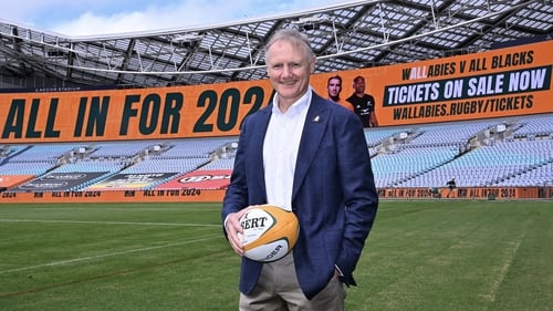 Former Leinster and Ireland head coach Joe Schmidt is looking ahead to 2024 with new side Australia and getting ready for the visit of the Lions next year