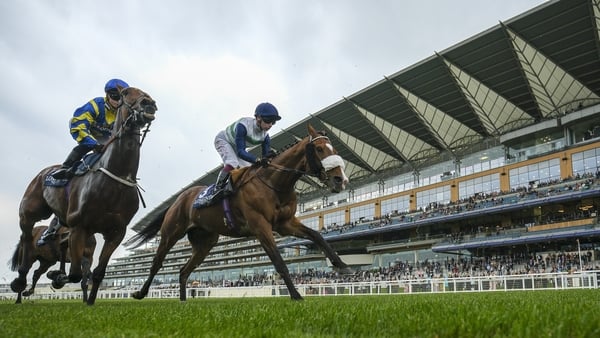 Coltrane (right) won by a head