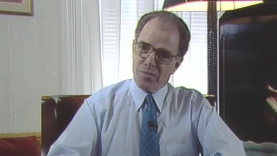 Writer William Kennedy on Hanly's People, 1989