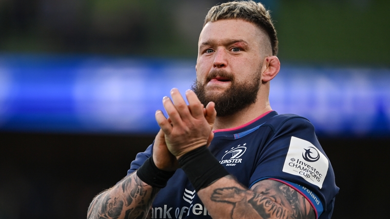 Andrew Porter after Leinster beat La Rochelle in the quarter-finals