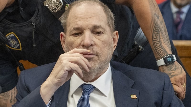 Harvey Weinstein in court today