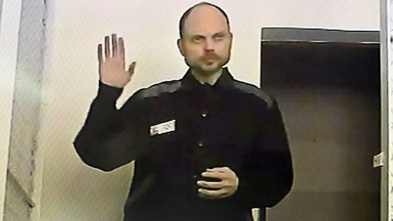 Vladimir Kara-Murza was sentenced last year to 25 years in prison