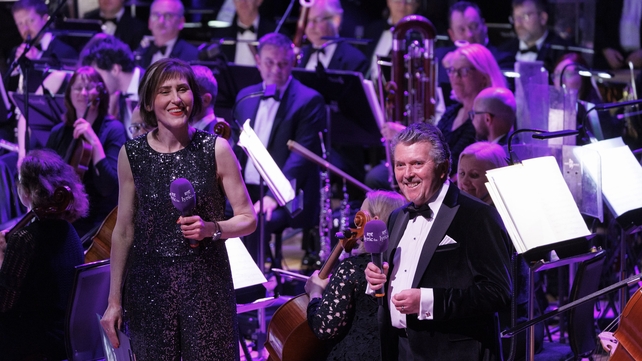 RTÉ lyric presenters Liz Nolan and George Hamilton