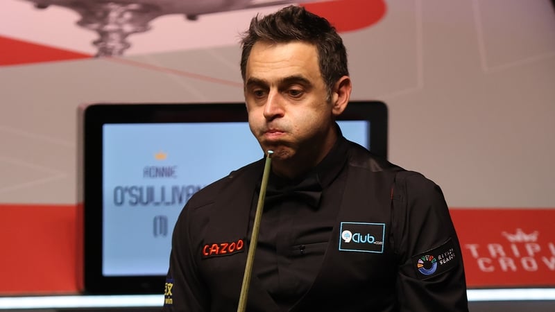 Ronnie O'Sullivan's preparation for the Masters did not go well