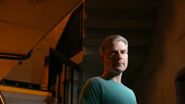 Cian Ó Cíobháin, selecta na ndioscannaí. An Taobh Tuathail 
[Pic: Bríd O'Donovan]