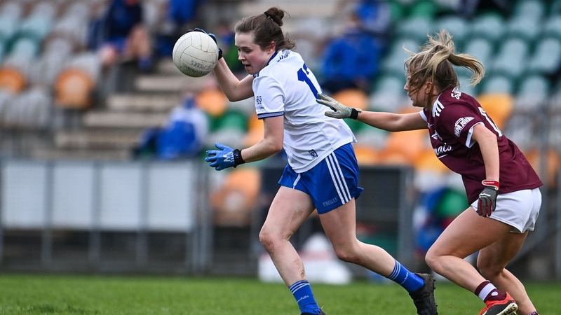 Lauren Garland in action for Monaghan against Galway