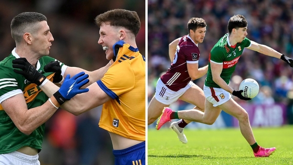 Kerry and Clare will meet in the Munster football final, while traditional rivals Galway and Mayo will lock horns in the Connacht decider