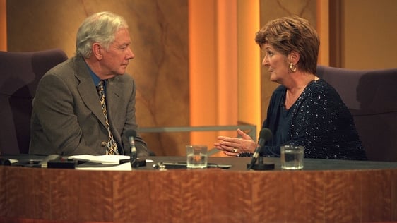Gay Byrne interviewsTerry Keane, on 'The Late Late Show', 1999.