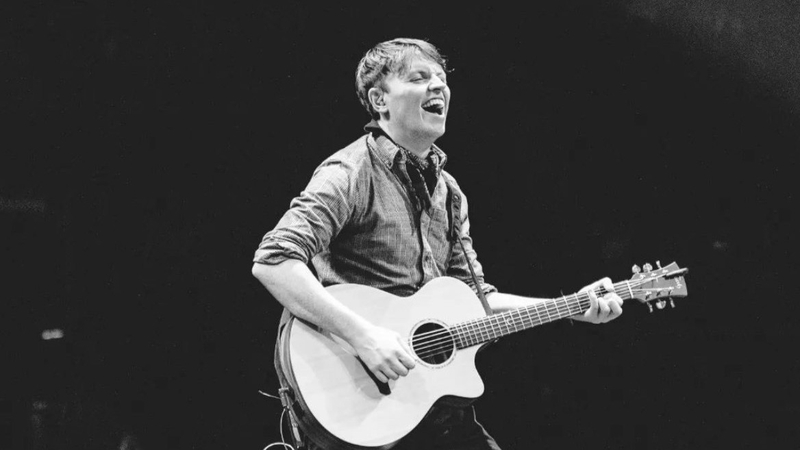 Daniel Rooney replaced Olly Murs at a Take That gig at the last minute. Image via danielrooney_music/Instagram