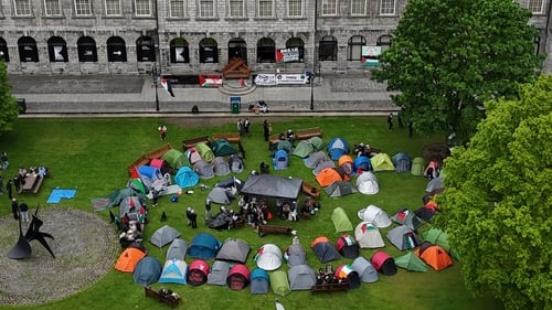 Mr Ehler said the 'the leadership of Trinity College Dublin gave in to pressure from an anti- Semitic student group'