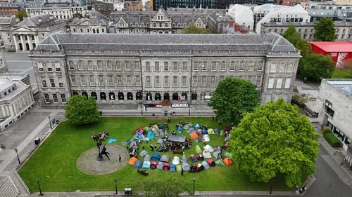 Trinity will be mindful of its international reputation amid a student protest