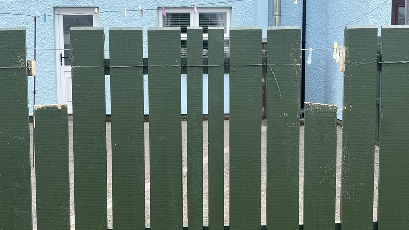 The man was found nailed to the fence in the early hours of last Sunday morning