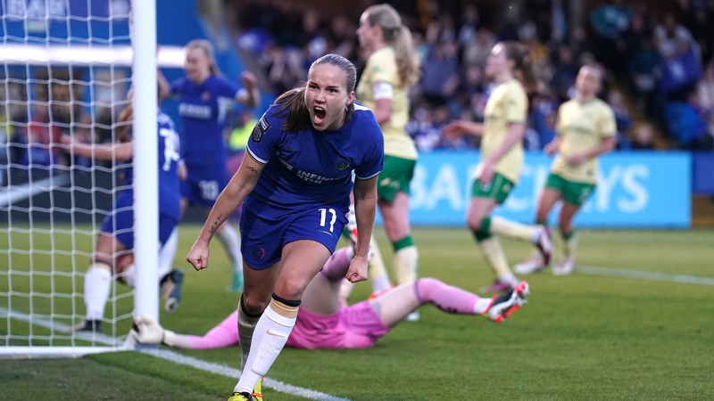 Guro Reiten was unstoppable for Chelsea